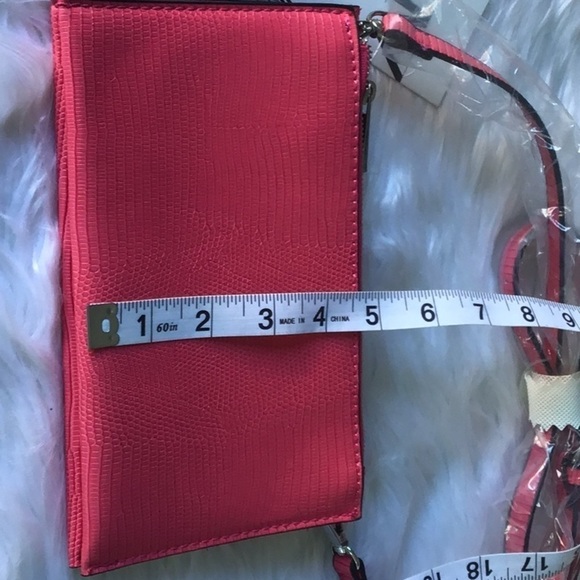 ZARA Pink Leather Purse NWT - Picture 8 of 11